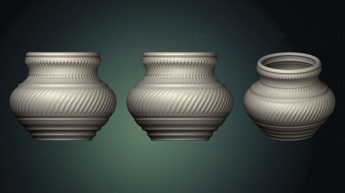 Vases (VZ_0852) 3D model for CNC machine